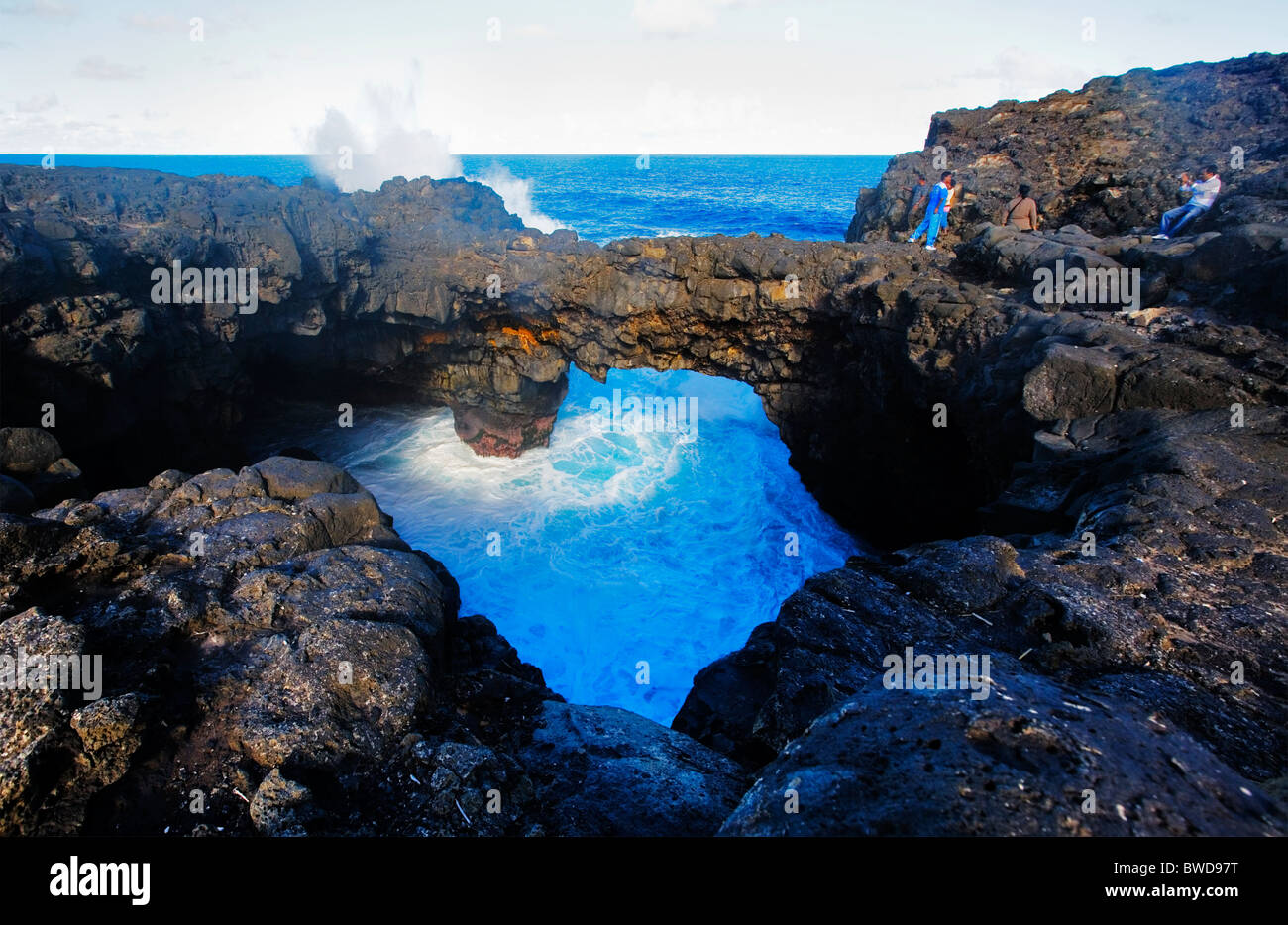 'Pont Naturel', Maurizio Foto Stock