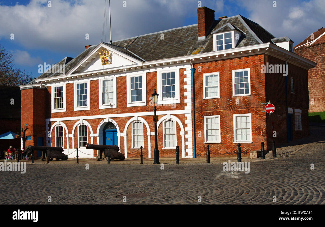 Il Custom House, Exeter Devon, Inghilterra Foto Stock