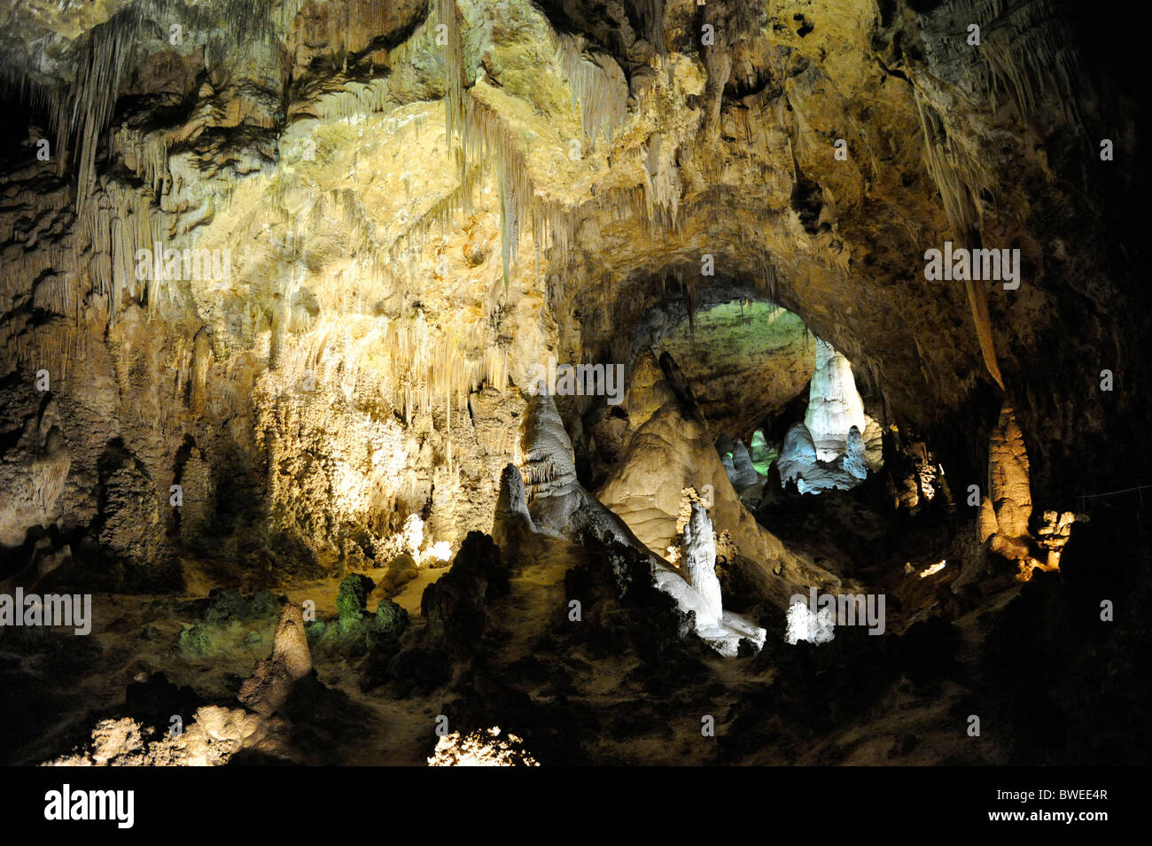Parco nazionale di Carlsbad Cavern Foto Stock