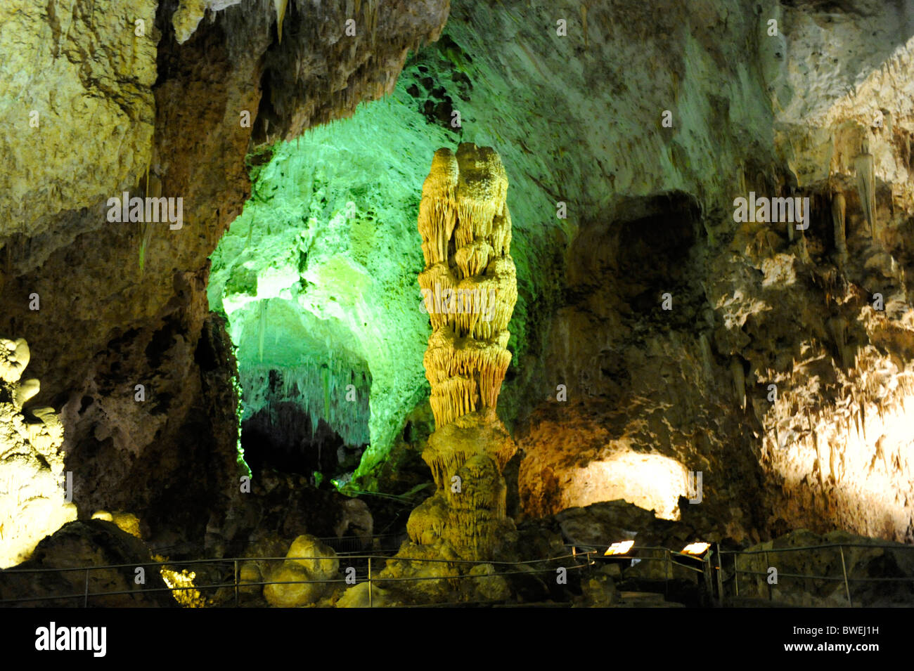 Parco nazionale di Carlsbad Cavern Foto Stock