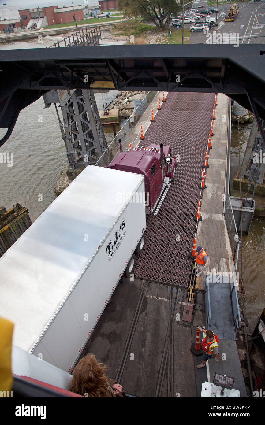 Il lago Michigan traghetto per auto Foto Stock