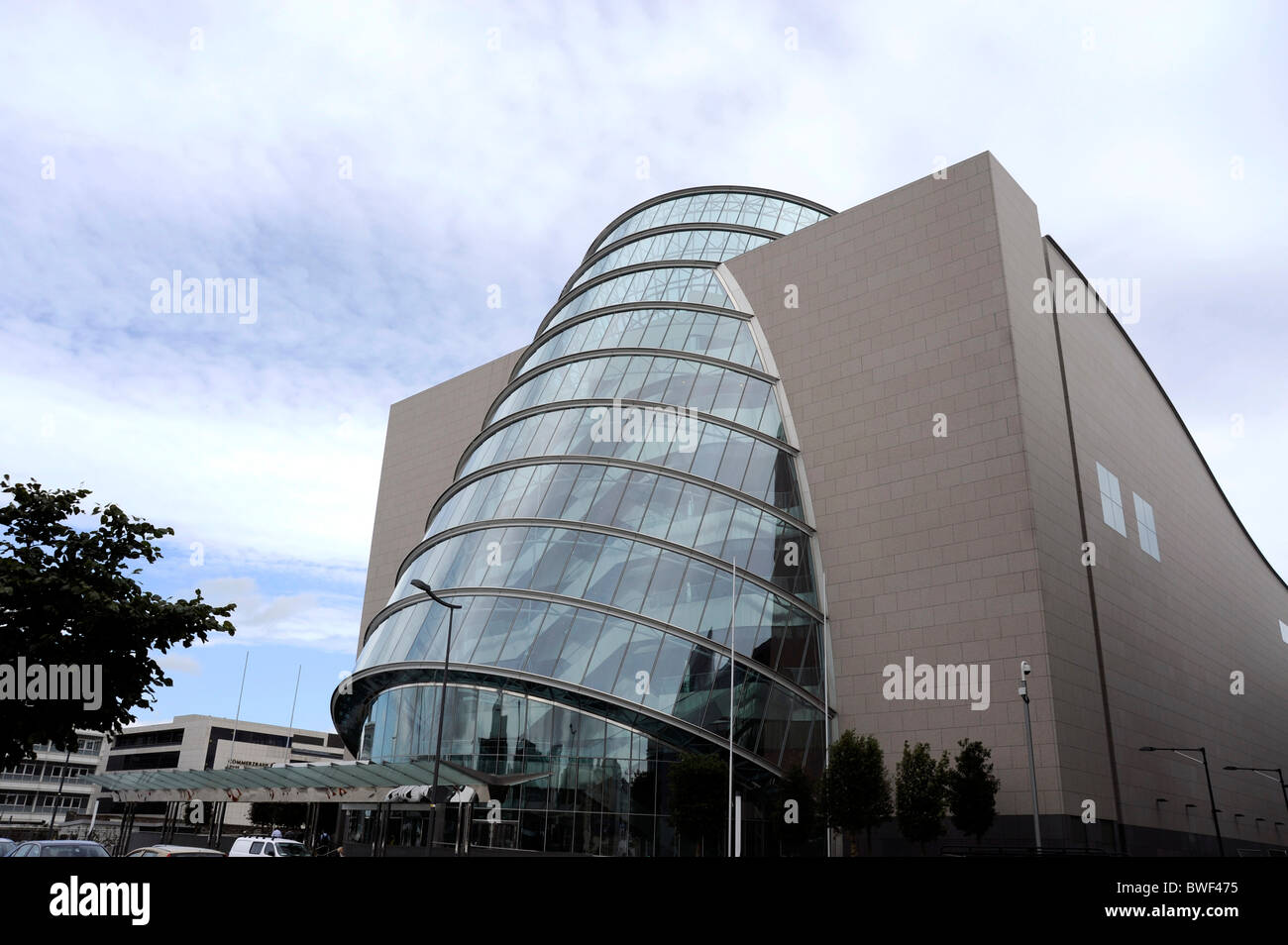 Il Centro Congressi di Dublino, Dublino, Irlanda Foto Stock