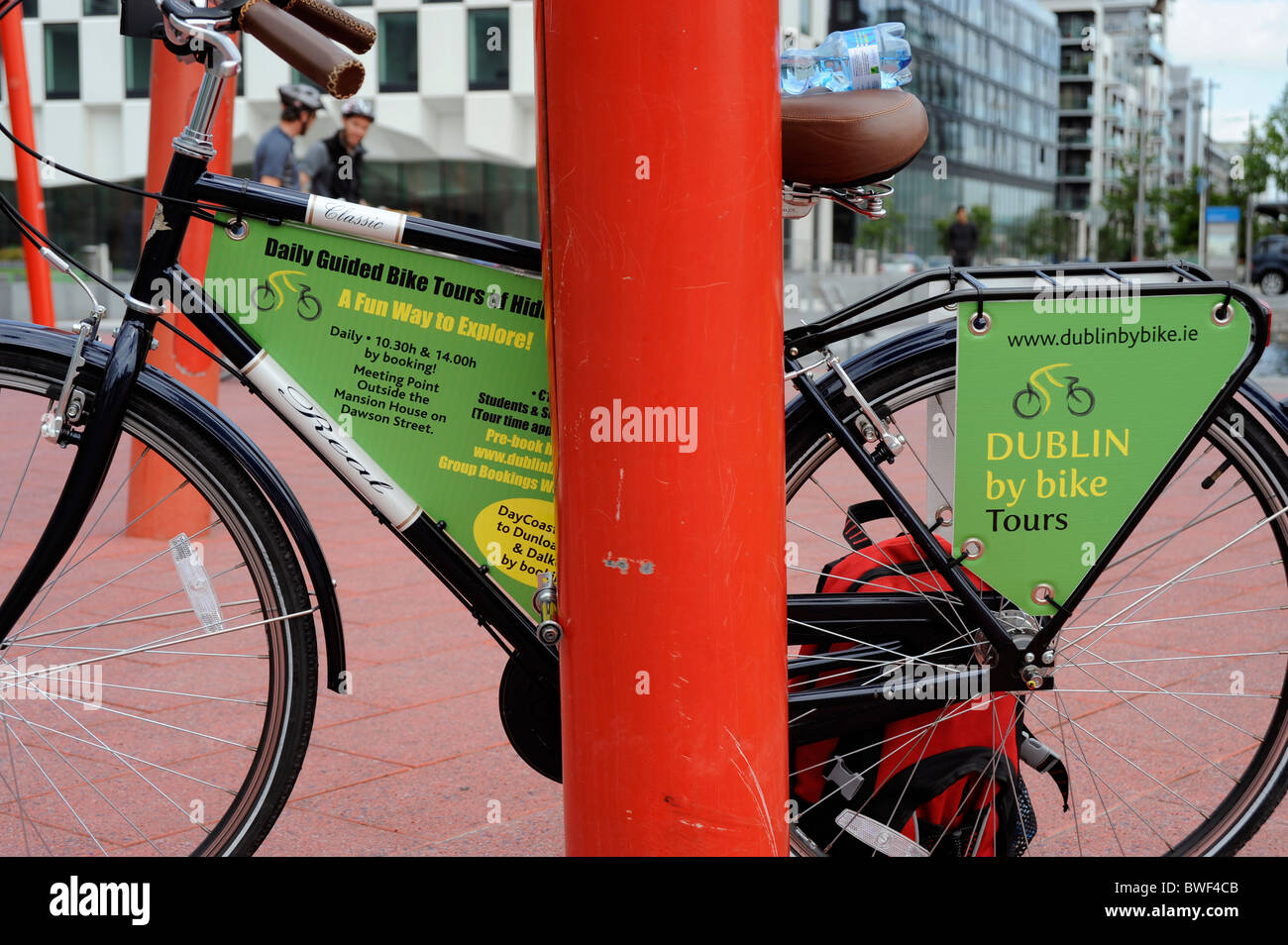 Dublino per gite in bici, Dublino, Irlanda Foto Stock