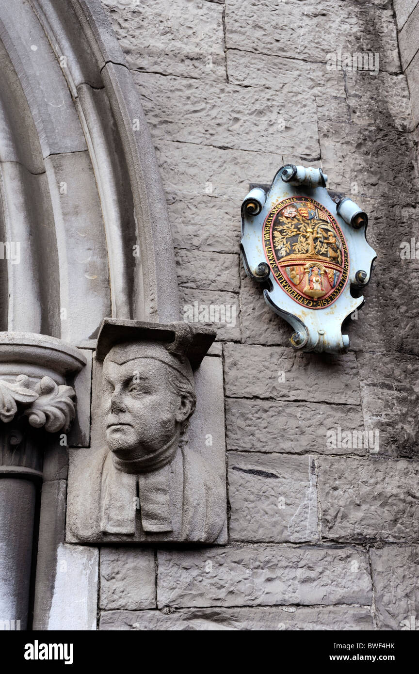 Saint Patrick Cathedral, Dublino, Irlanda Foto Stock