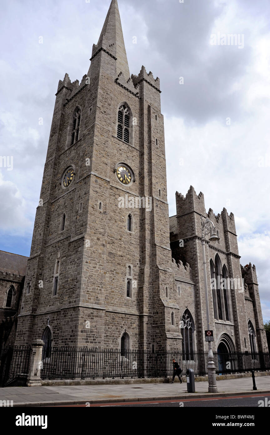 Saint Patrick Cathedral, Dublino, Irlanda Foto Stock