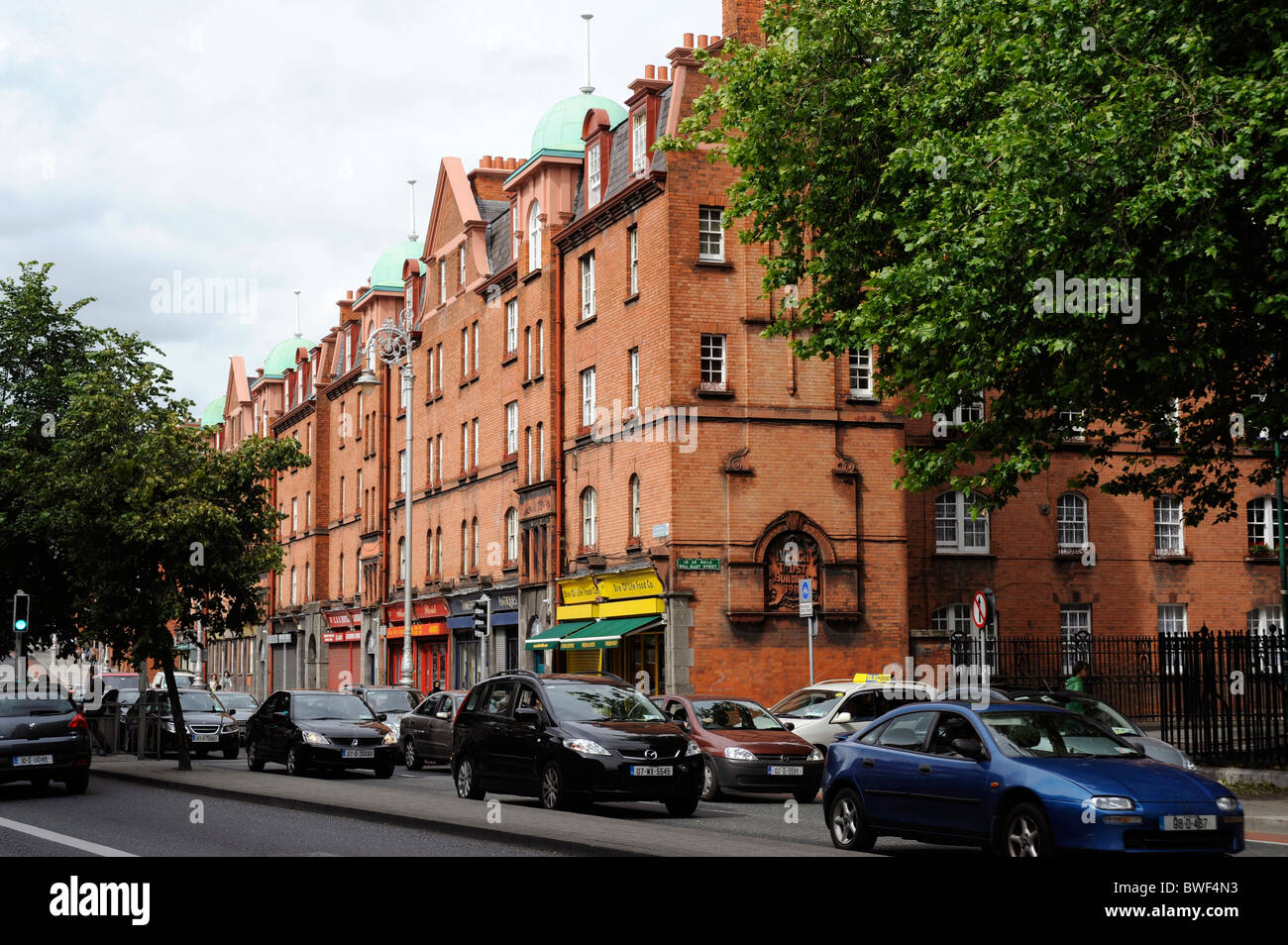 Vicino a Saint Patrick Cathedral, Dublino, Irlanda Foto Stock