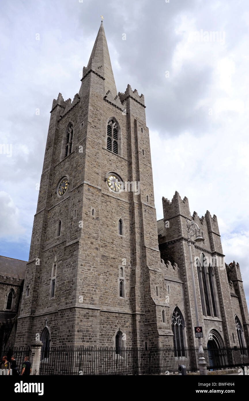 Saint Patrick Cathedral, Dublino, Irlanda Foto Stock