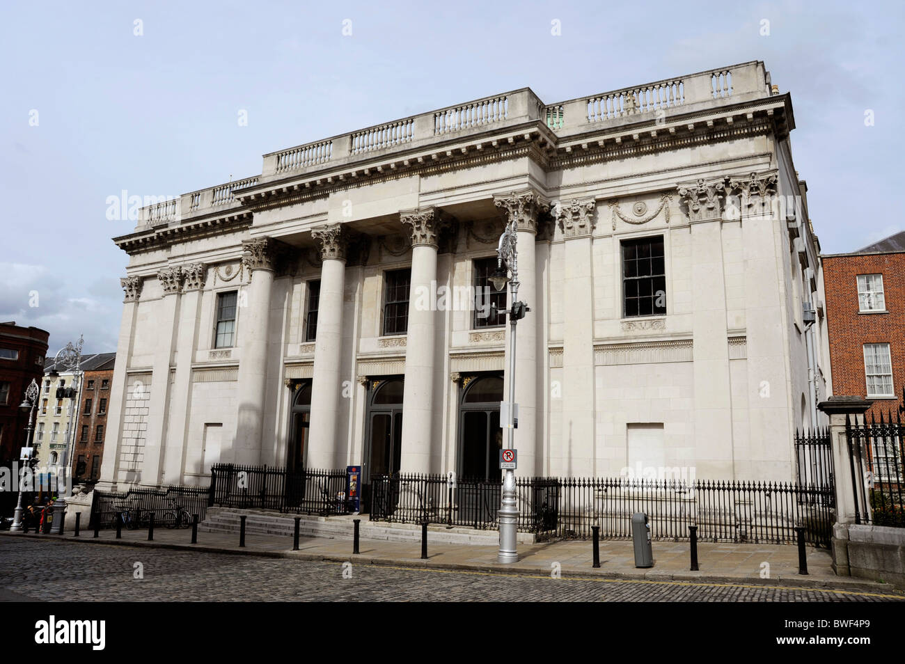 Municipio vicino al castello di Dublino, Dublino, Irlanda Foto Stock