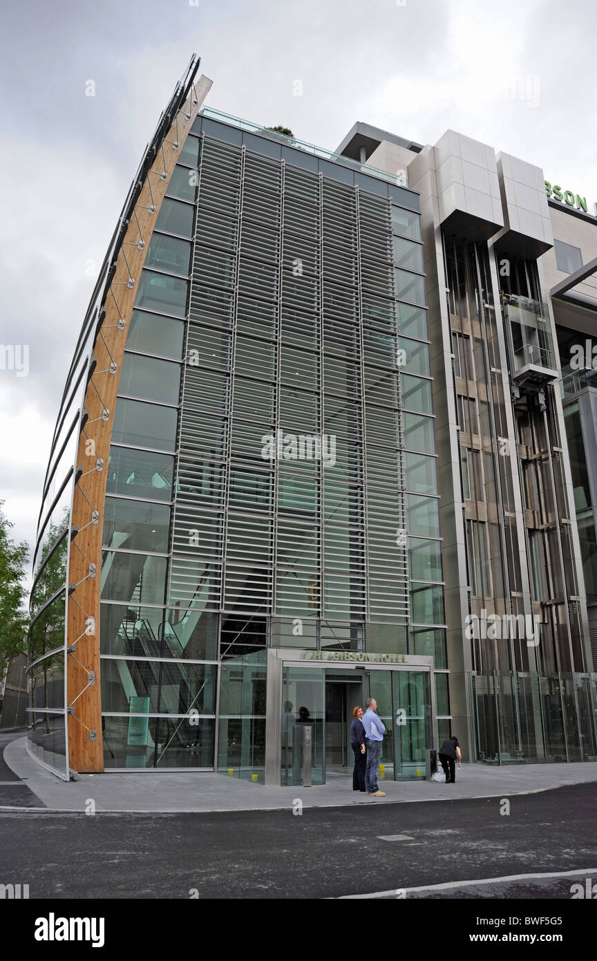 L'Hotel Gibson, Docklands, Dublino, Irlanda Foto Stock