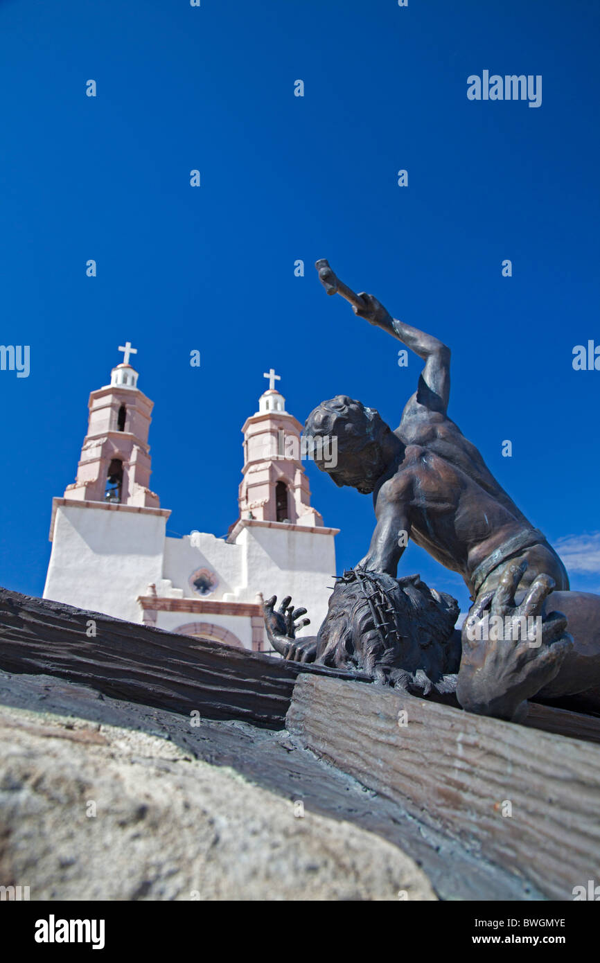 Santuario di Stazioni di via crucis Foto Stock