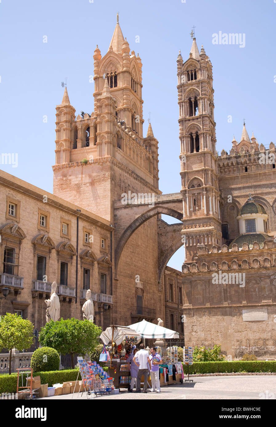 Cattedrale di Palermo, Sicilia, Italia, Europa Foto Stock