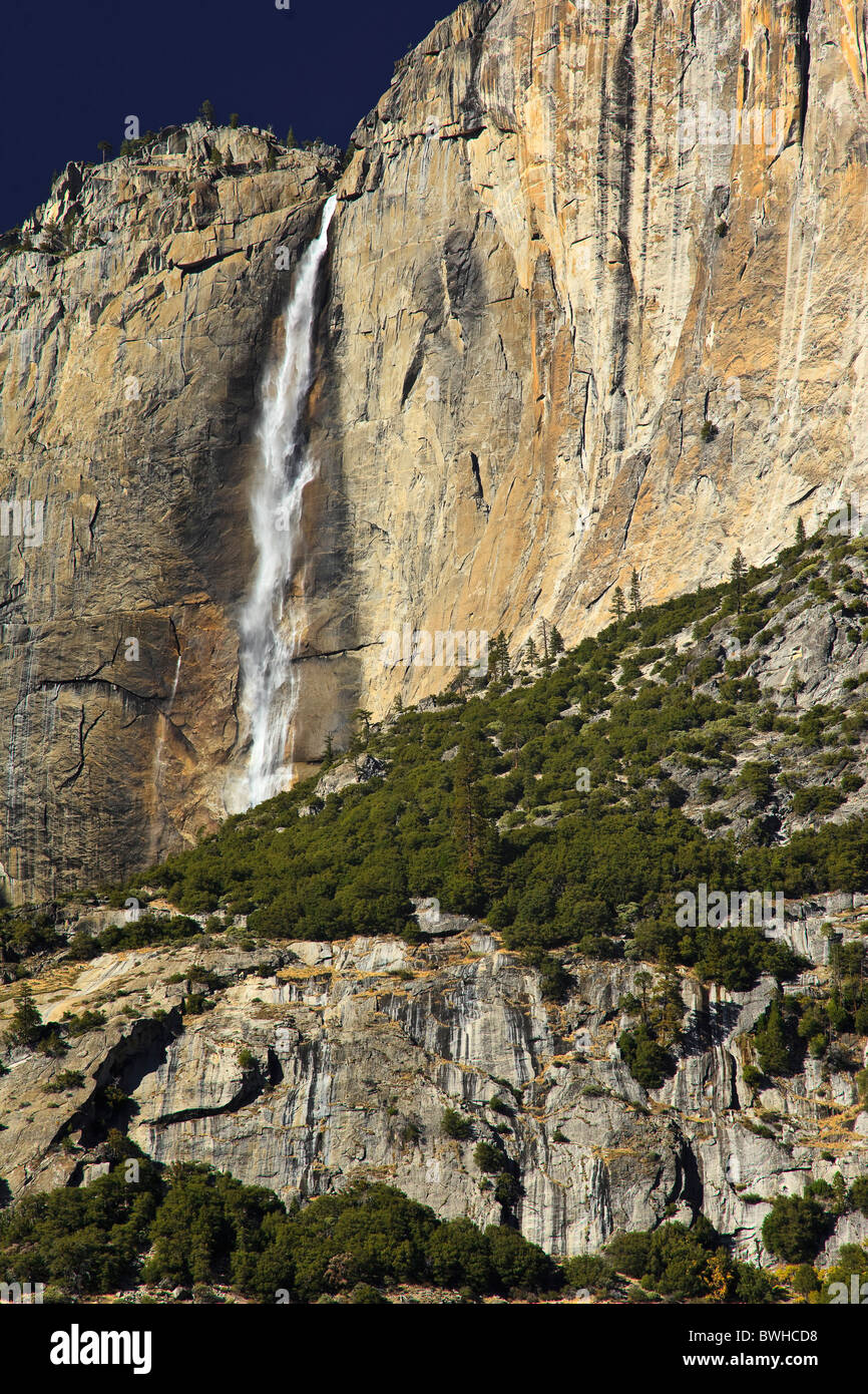 Curry, il Villaggio di Yosemite, del Parco Nazionale Yosemite in California, USA, America del Nord Foto Stock