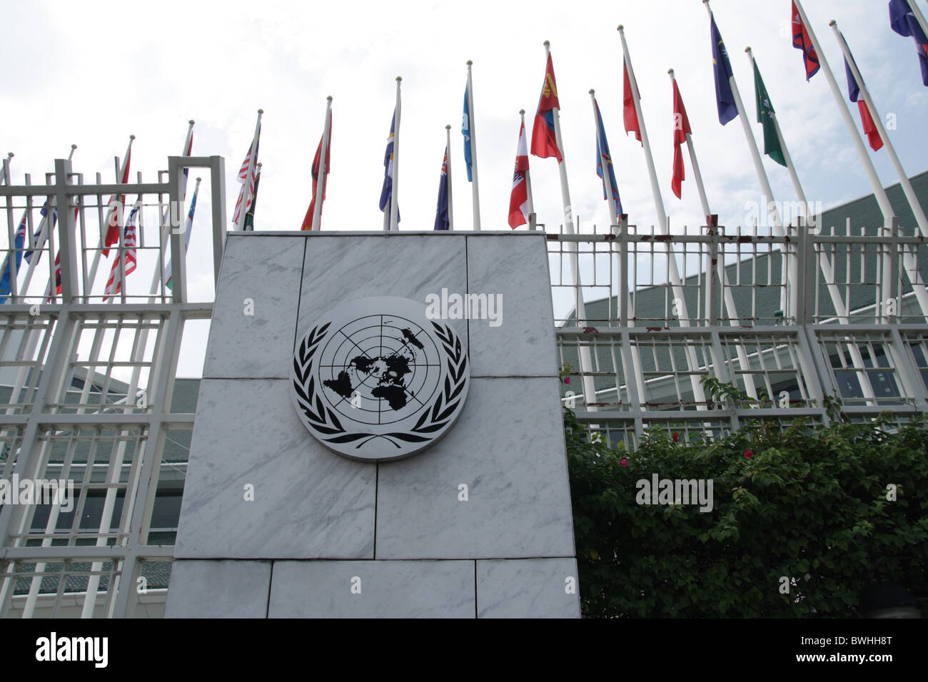 Edificio DELLE NAZIONI UNITE a Bangkok Foto Stock