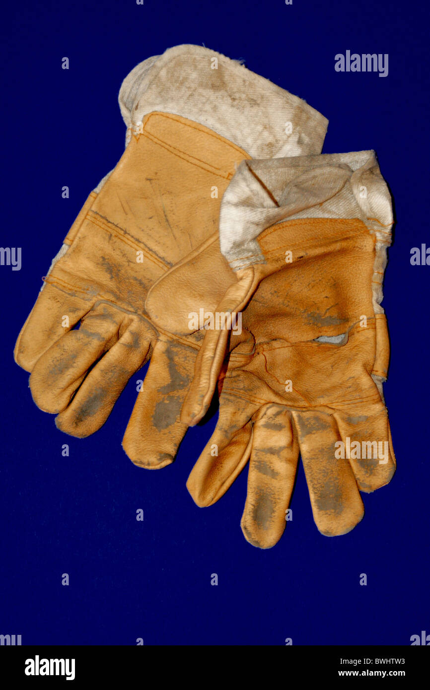 Indumenti da lavoro abiti da lavoro Guanti Guanti da lavoro Guanti di protezione guanti di protezione duro lavoro pesante lavoro wor Foto Stock