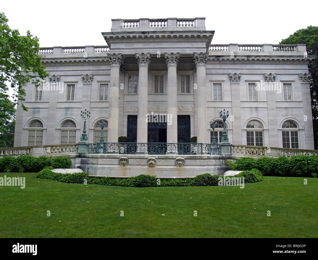 Casa di marmo, Newport, Rhode Island Foto Stock