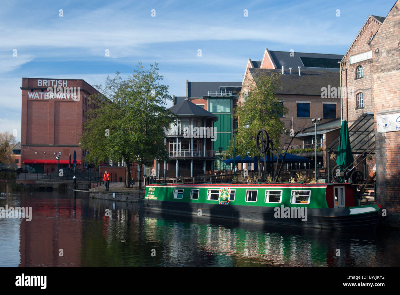 Il canale di Nottingham, Nottingham, Inghilterra England Regno Unito. Foto Stock