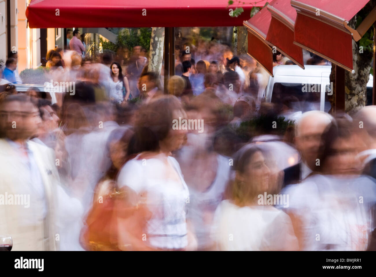 La vita notturna di Istanbul Foto Stock