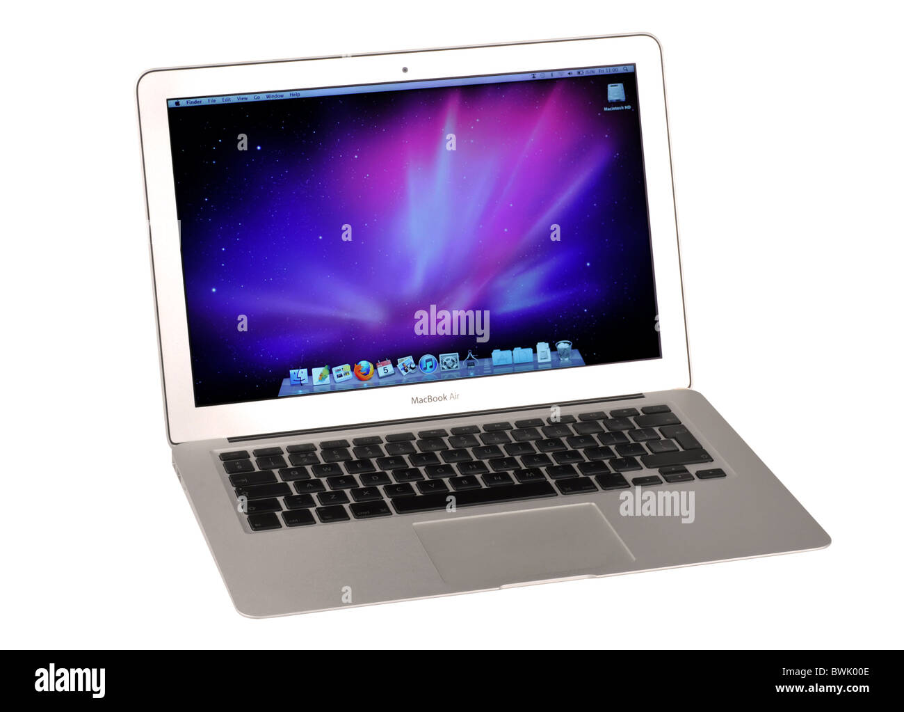 'Maria acbook' macbook computer portatile, il 2010 rilasciato 'Macbook Air" Foto Stock