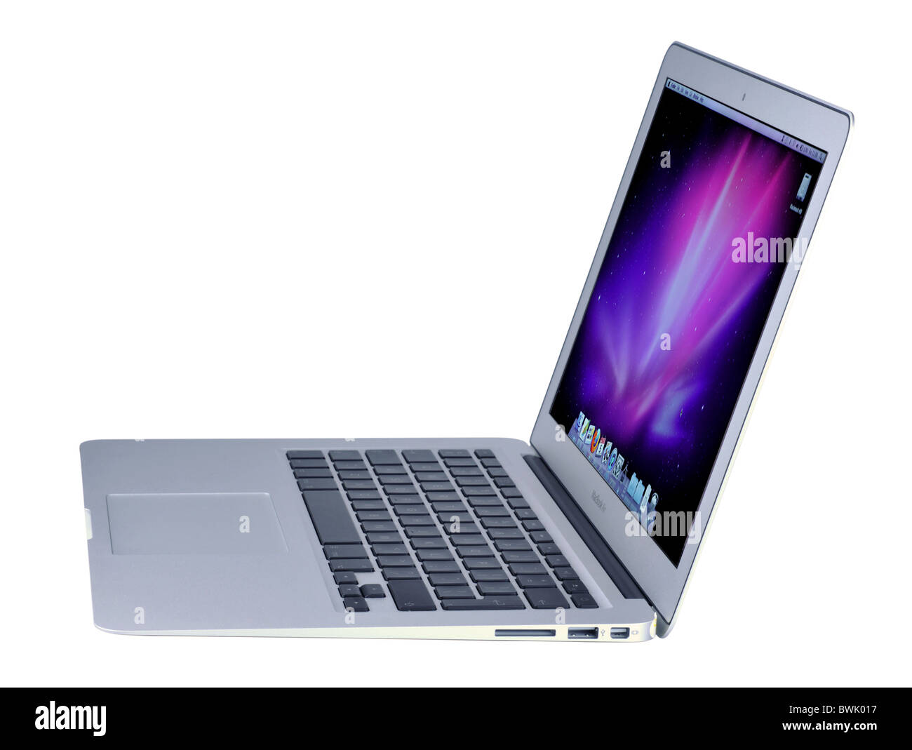 'Maria acbook' macbook computer portatile, il 2010 rilasciato 'Macbook Air" Foto Stock