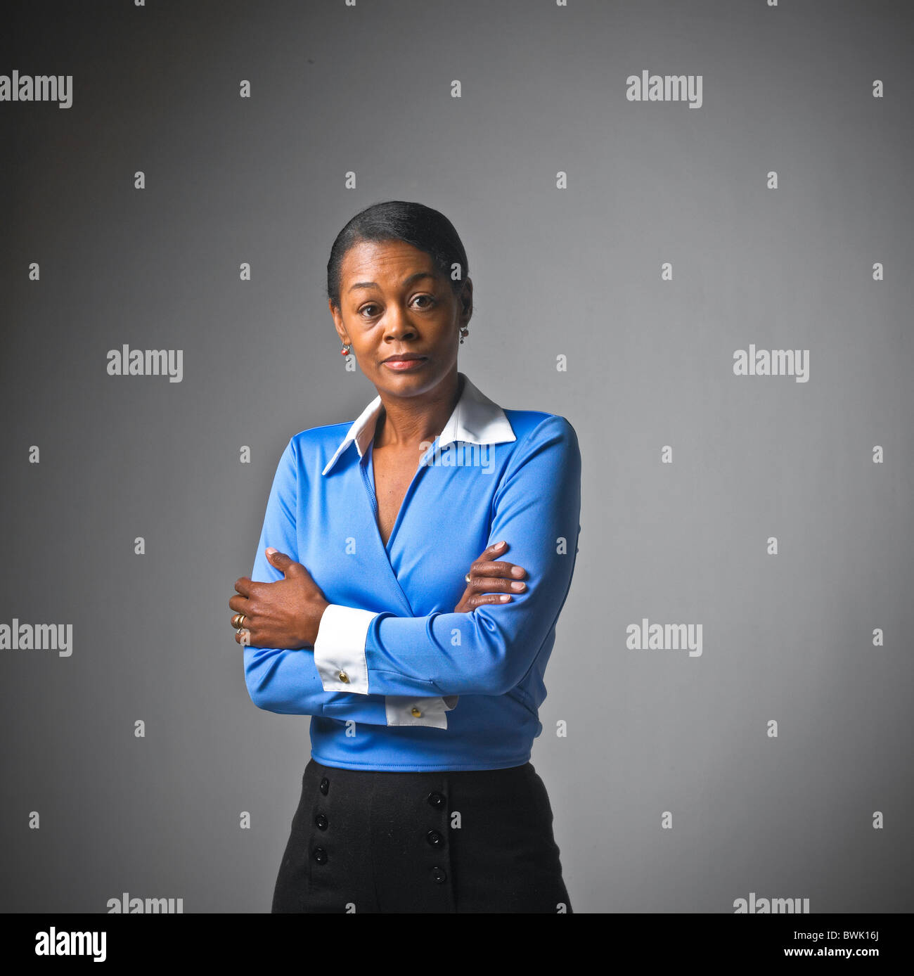 African American business femmina woman executive Foto Stock