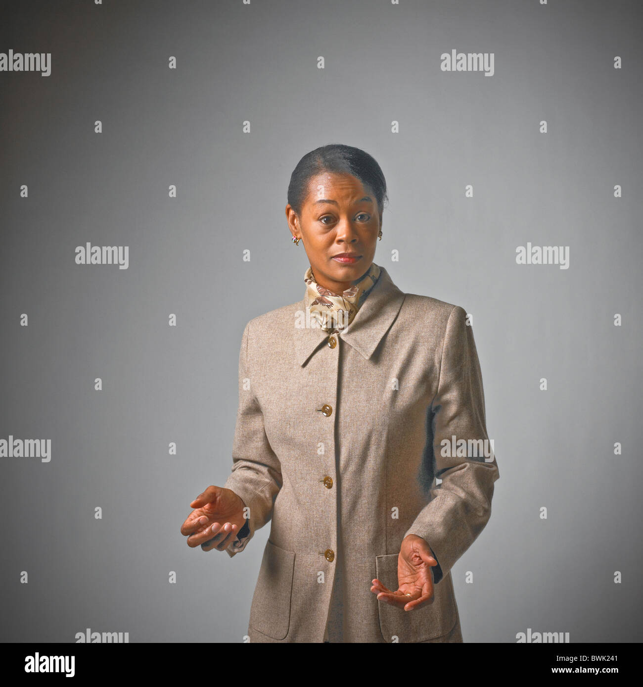 African American business femmina woman executive Foto Stock