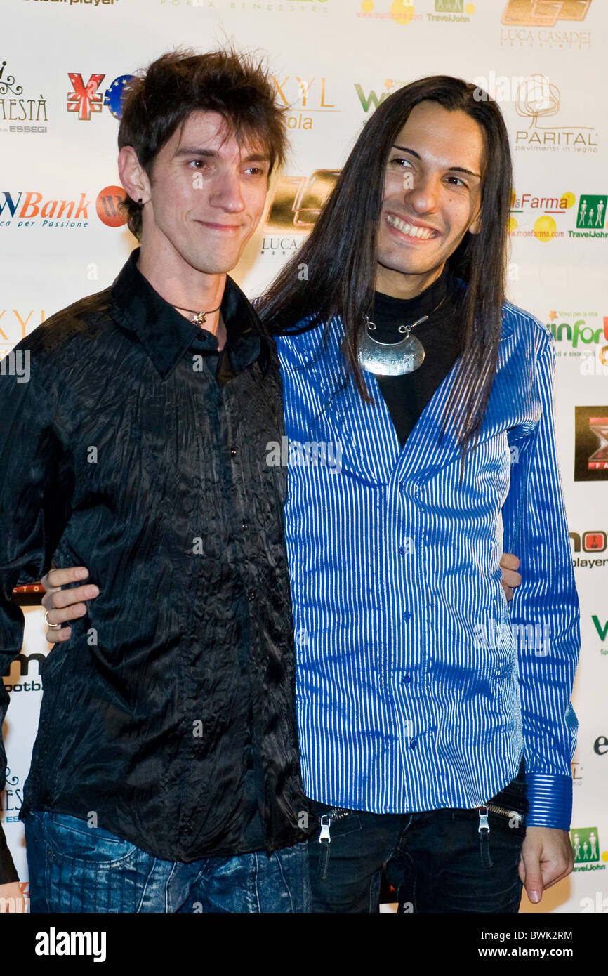 Kimera, X fattore Red Carpet, Milano 2010 Foto Stock