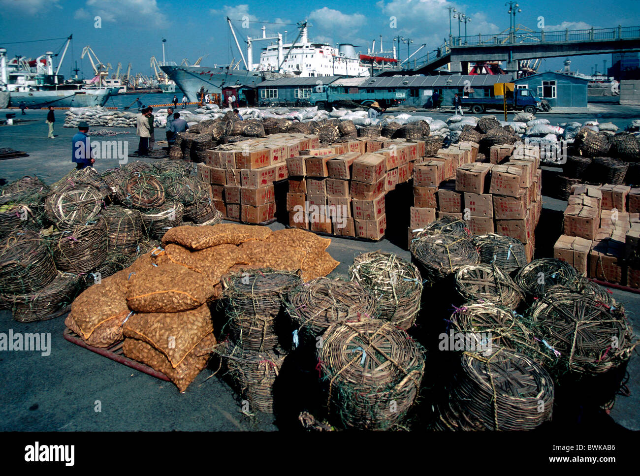 Porto di dalian immagini e fotografie stock ad alta risoluzione - Alamy