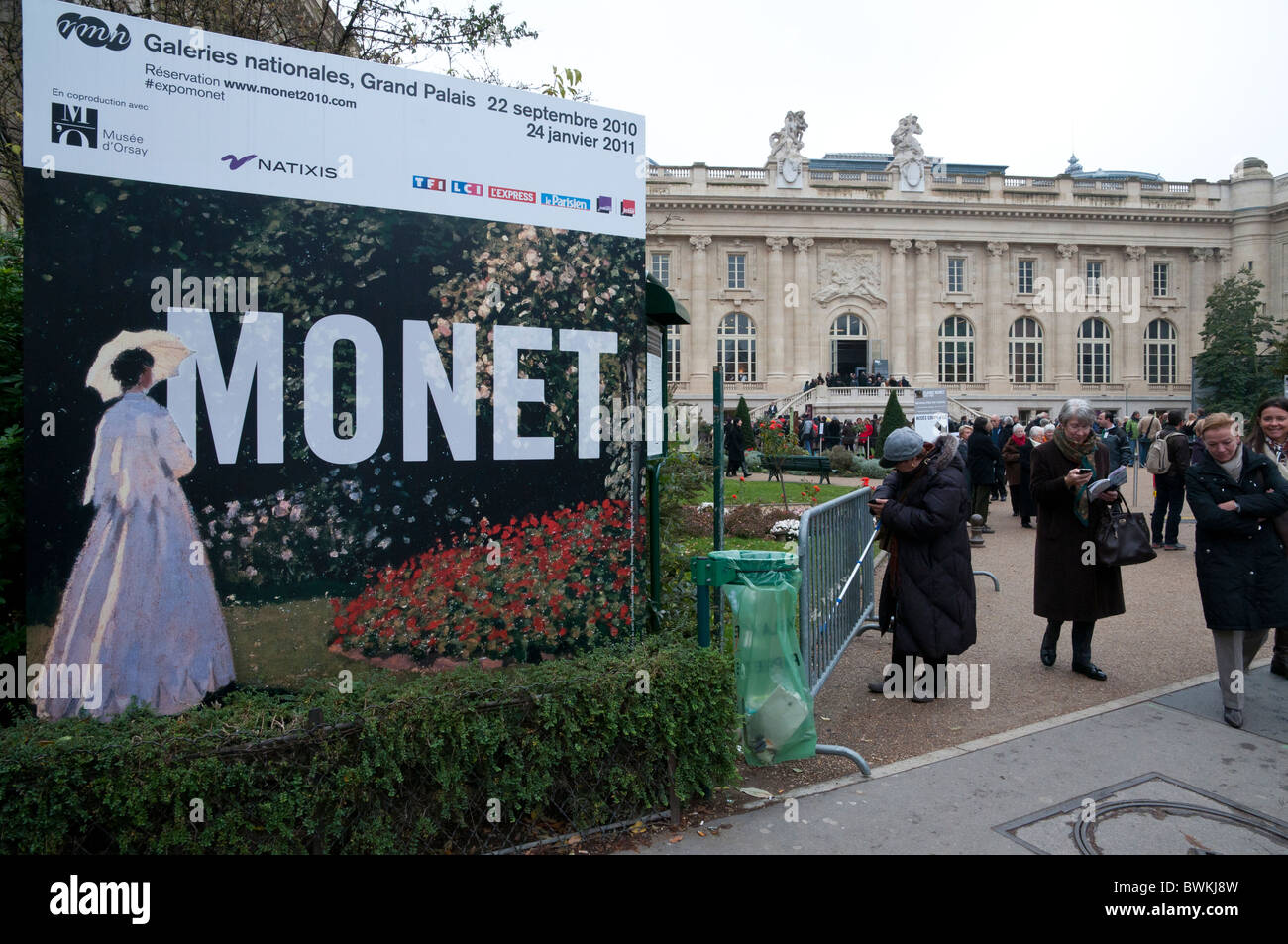 Mostra Monet. Grand Palais. Paris 1. Francia Foto Stock