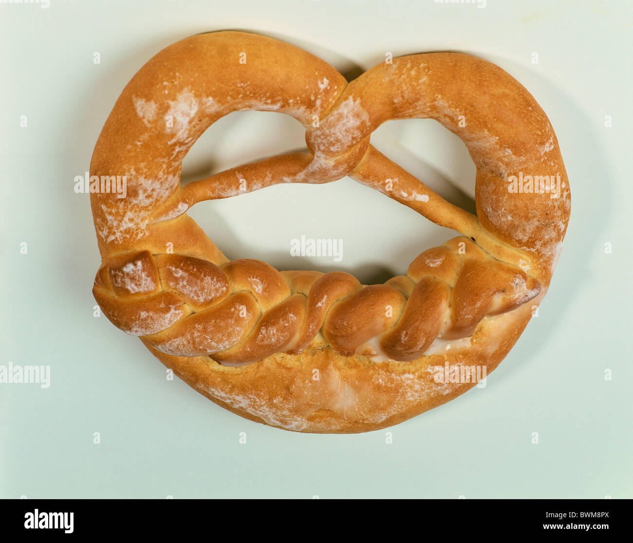 Anno nuovo pretzel pretzel Bretzel Brezl pasticceria pane torte dolci e  pasticceria Nuovo Anno Vigilie di singole all'interno Foto stock - Alamy