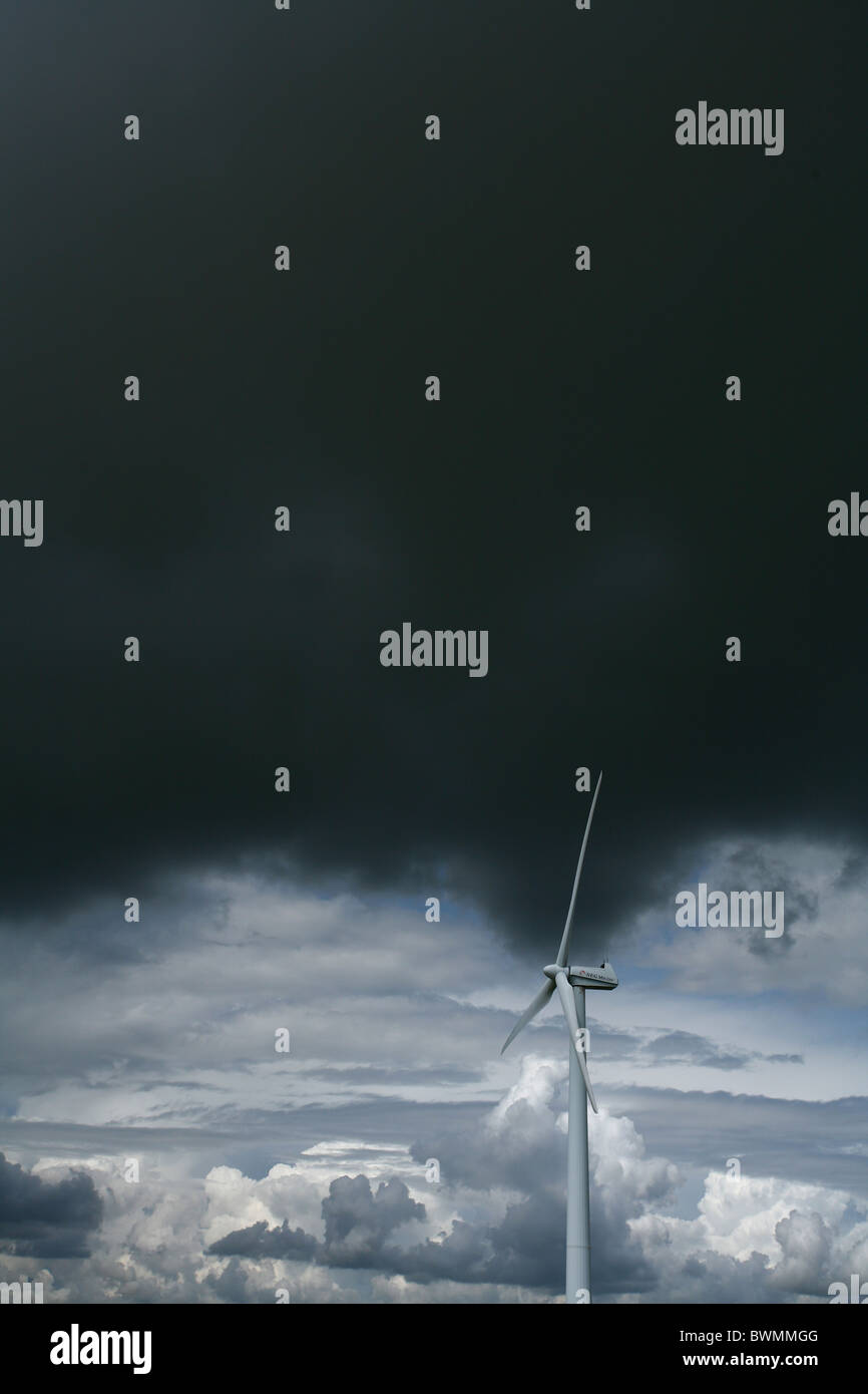 L energia eolica in Danimarca Foto Stock