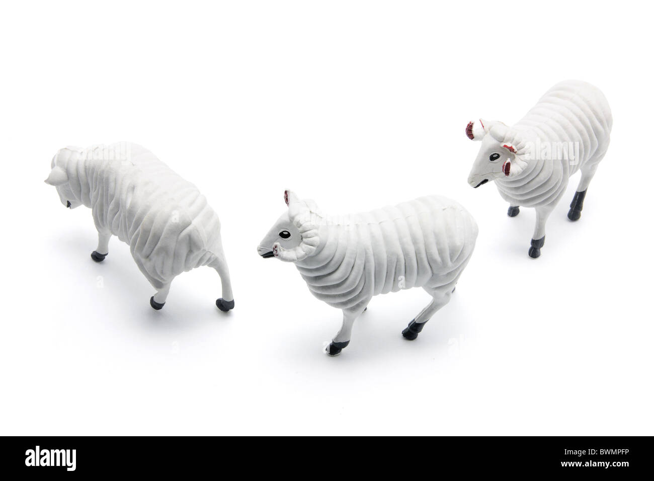 Figurine di pecore Foto Stock