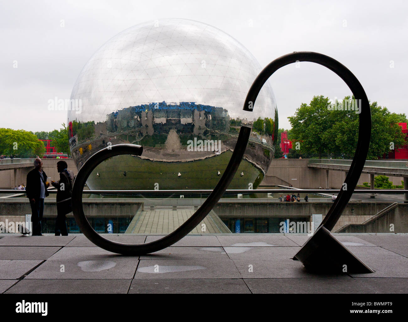 La Geode, Cite des Sciences et de l'Industrie Foto Stock