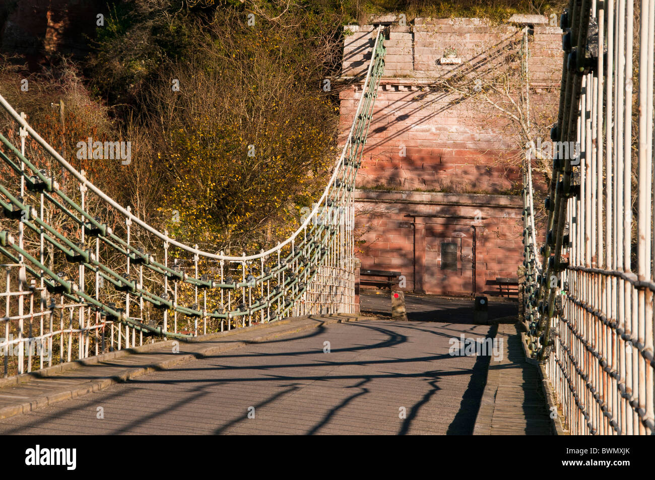 Il termine inglese dell'Unione il Ponte della Catena Foto Stock