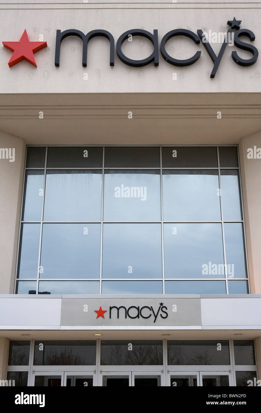 A Macy's retail store. Foto Stock A Macy's retail store. Foto Stock