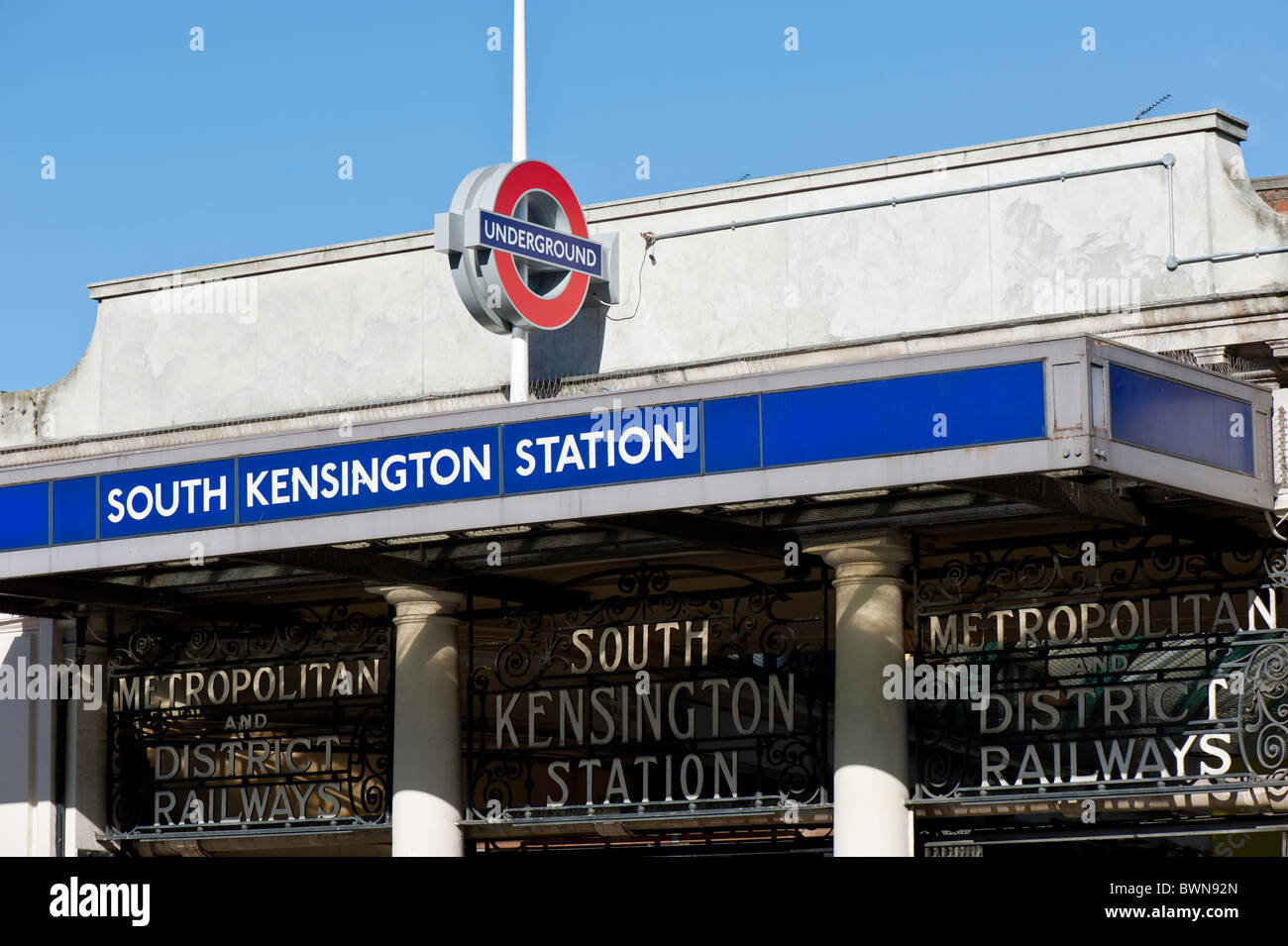 South Kensington SW7, London, Regno Unito Foto Stock