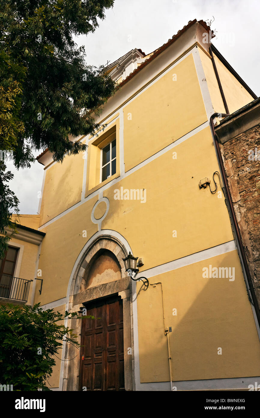 La chiesa e il convento di Sant'Agostino a Benevento, Campania, Italia Foto Stock