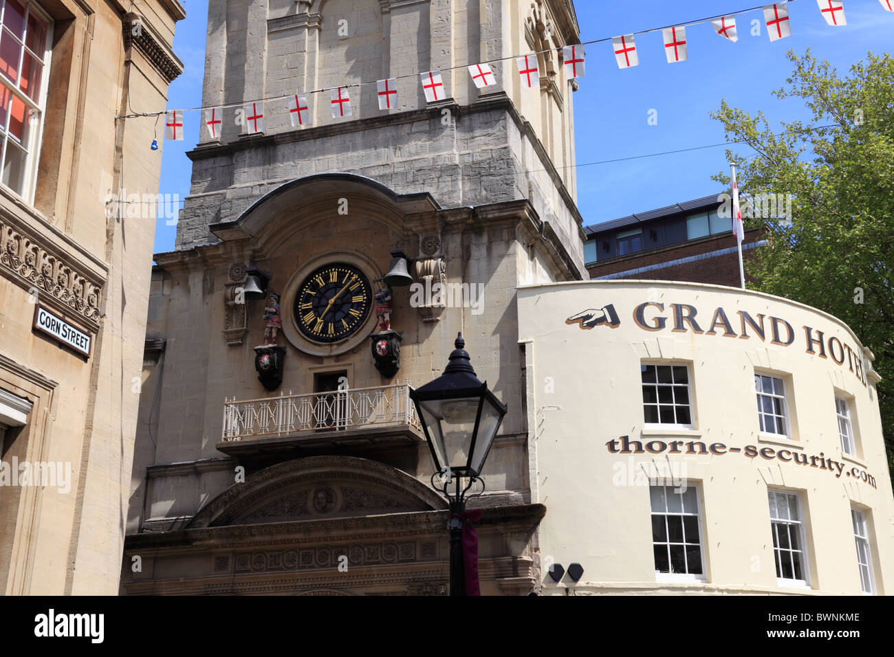 Strada di mais in Bristol Foto Stock