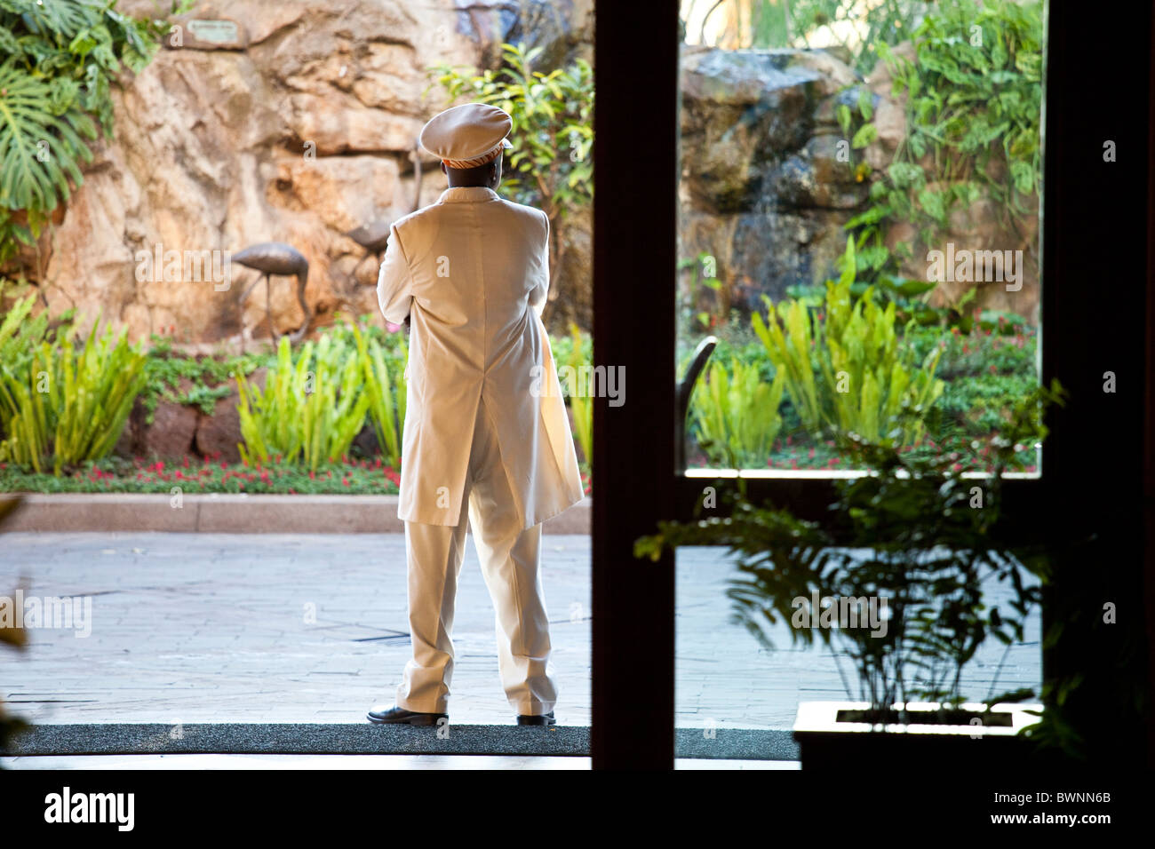 La Serena, un hotel a cinque stelle a Nairobi in Kenya Foto Stock