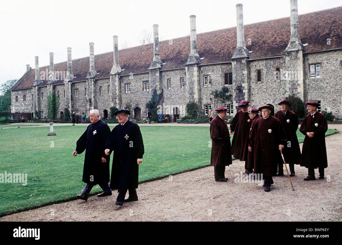 Fratelli dell Ospedale di Santa Croce, Winchester Foto Stock