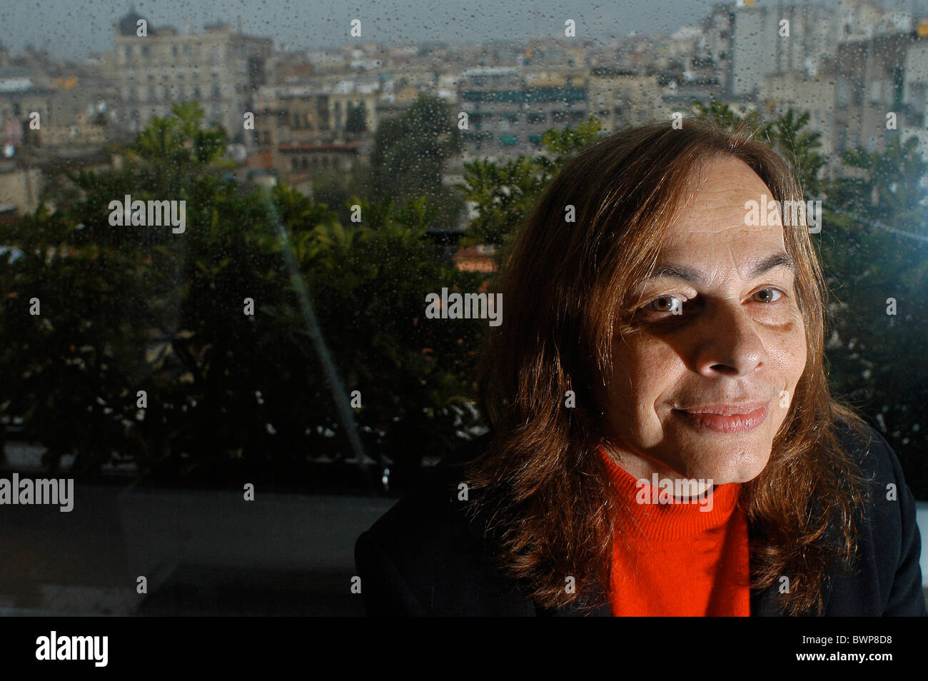 Cristina Peri Rossi, scrittore uruguayano e autore e poeta donna Foto Stock