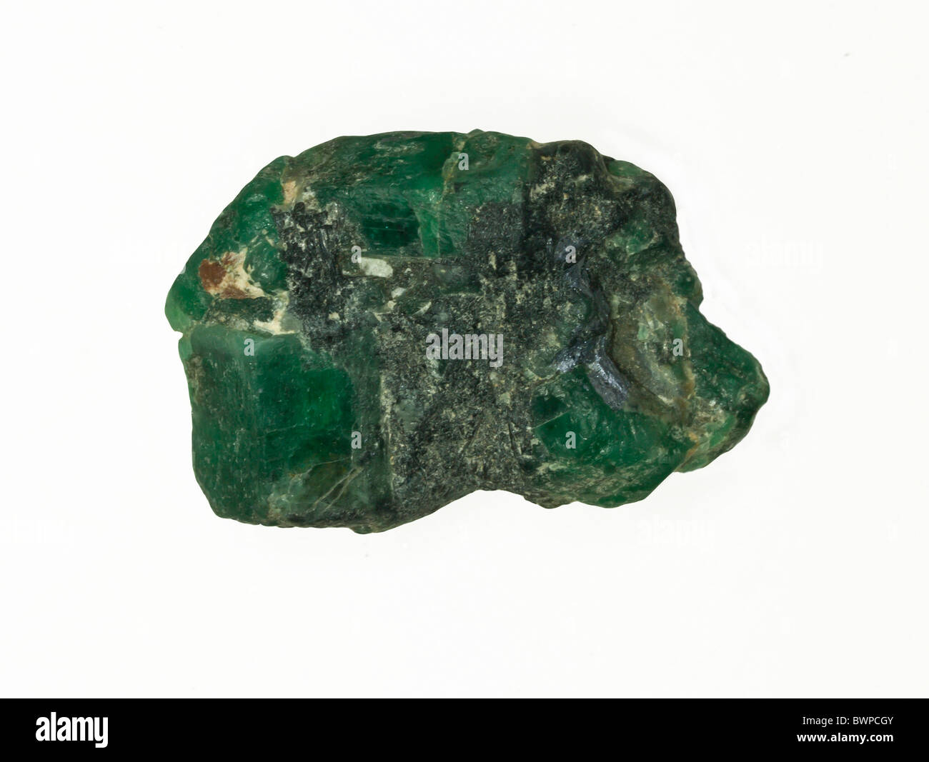 Smeraldo una varietà di berillo Foto stock - Alamy