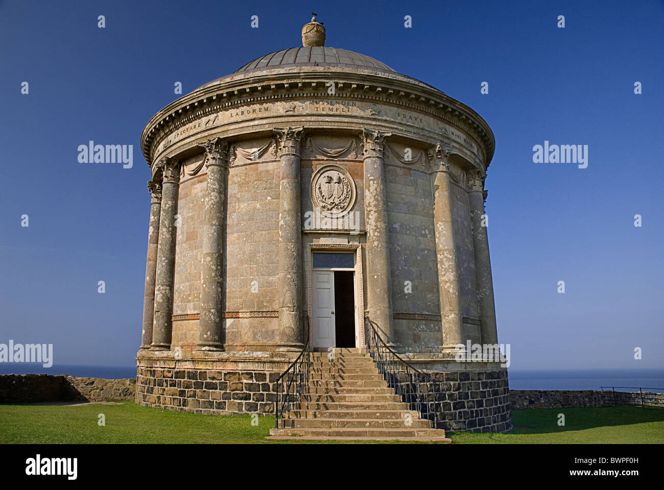 L'Irlanda County Derry Mussenden Temple Foto Stock