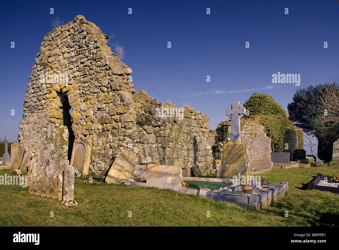 L'Irlanda County Tyrone Ardboe Foto Stock