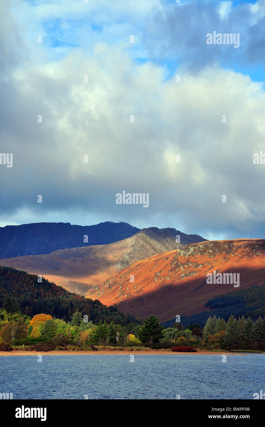 Montagne da Brodick, Arran, Scotland, Regno Unito. Foto Stock