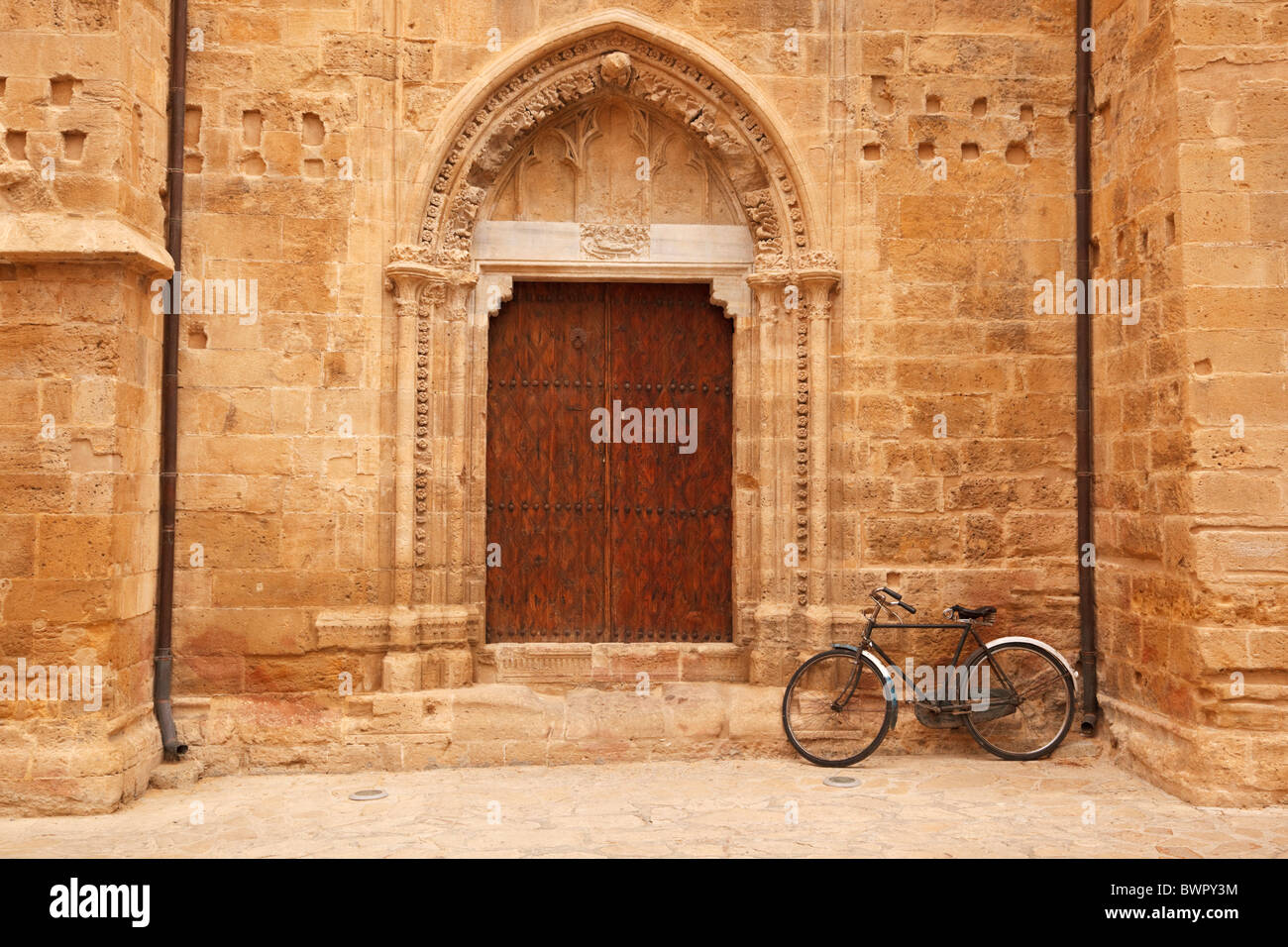 Il Bedestan, ex capitolo Casa di St Sofia Duomo, a nord di Nicosia, Cipro. Lefkosia Foto Stock