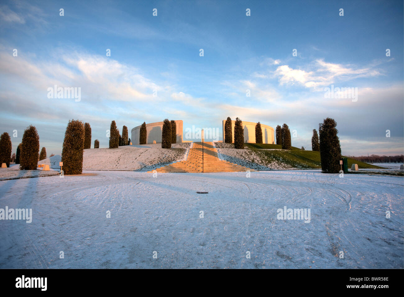 Le Forze Armate memorial, national arboretum Foto Stock