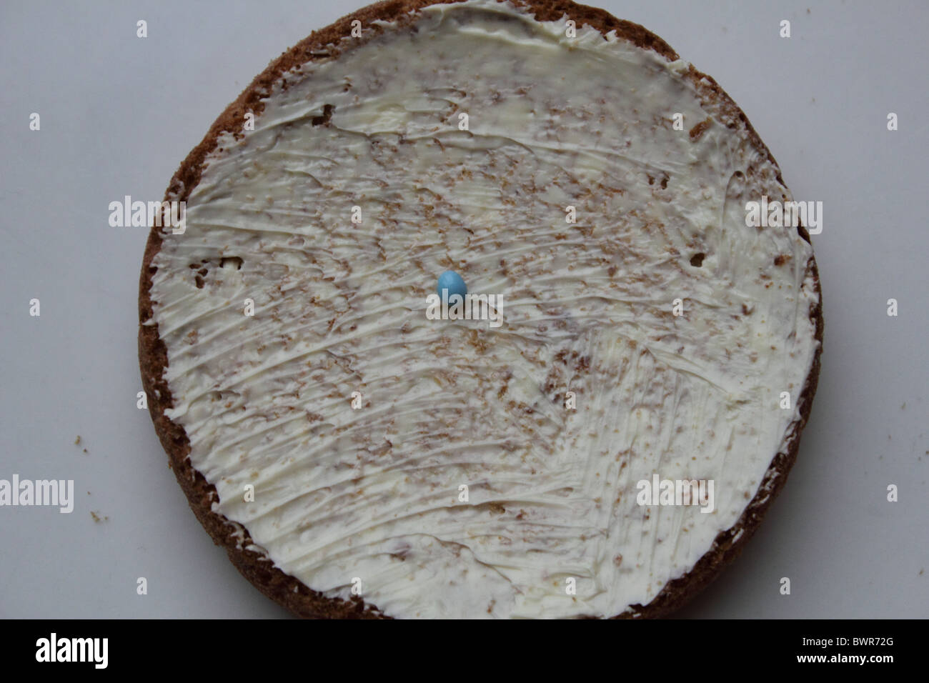 Beschuit met muisjes in crisistijd Foto Stock