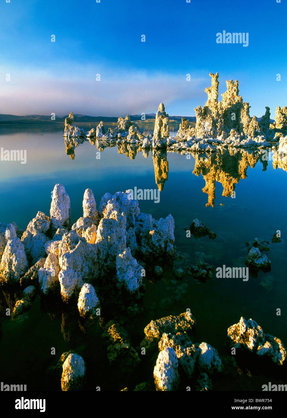 USA America Stati Uniti nord america California Mono Lago Sud Tufo 2007 Nord America Mono Lago di Tufo S Foto Stock