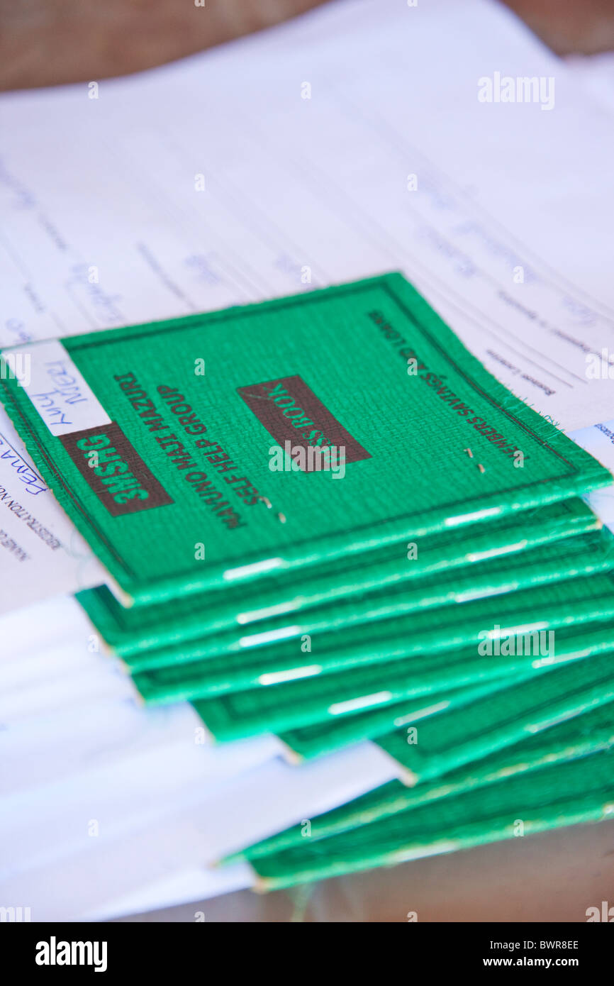 Mayuno Maji Mazuri prestiti di microfinanza, Mathare slum, Nairobi, Kenia Foto Stock