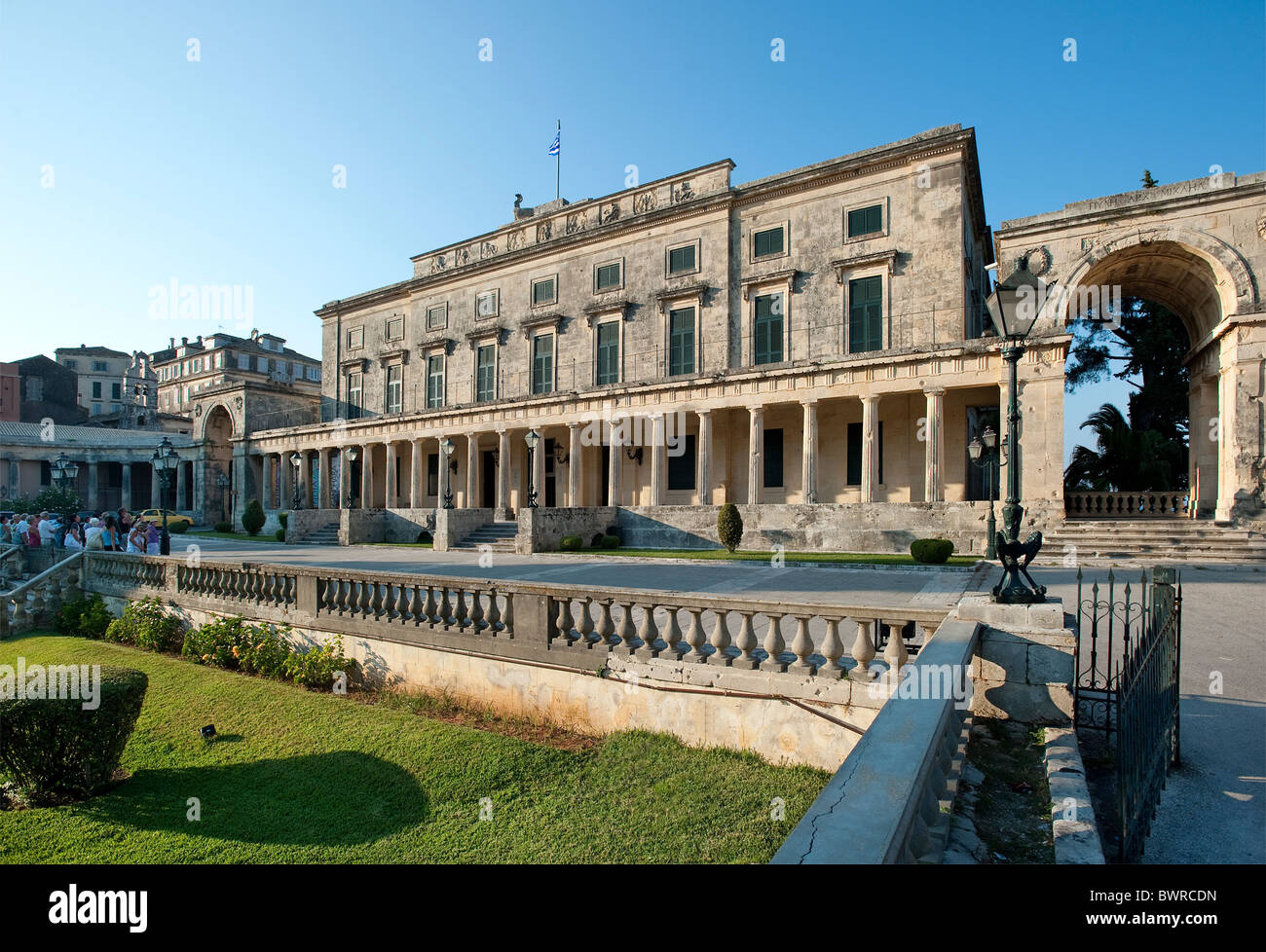 Il Museo di Arte Asiatica, Corfù Corfù, Grecia Foto Stock